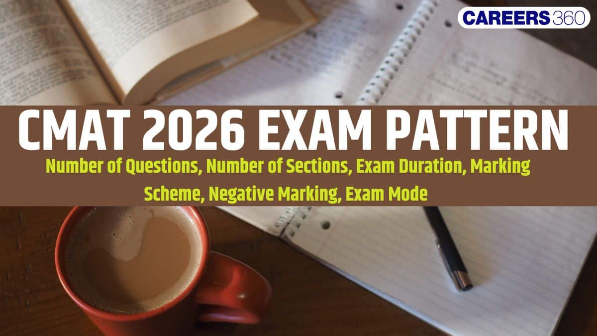 CMAT 2026 Exam Pattern: Section-Wise Marks, Marking Scheme & Number of Questions