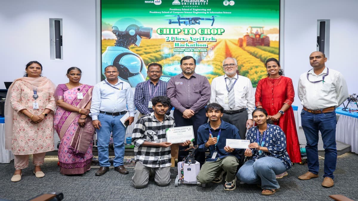 Presidency University, ICAR-IIHR Bangalore host 24-hour ‘Chip to Crop’ hackathon