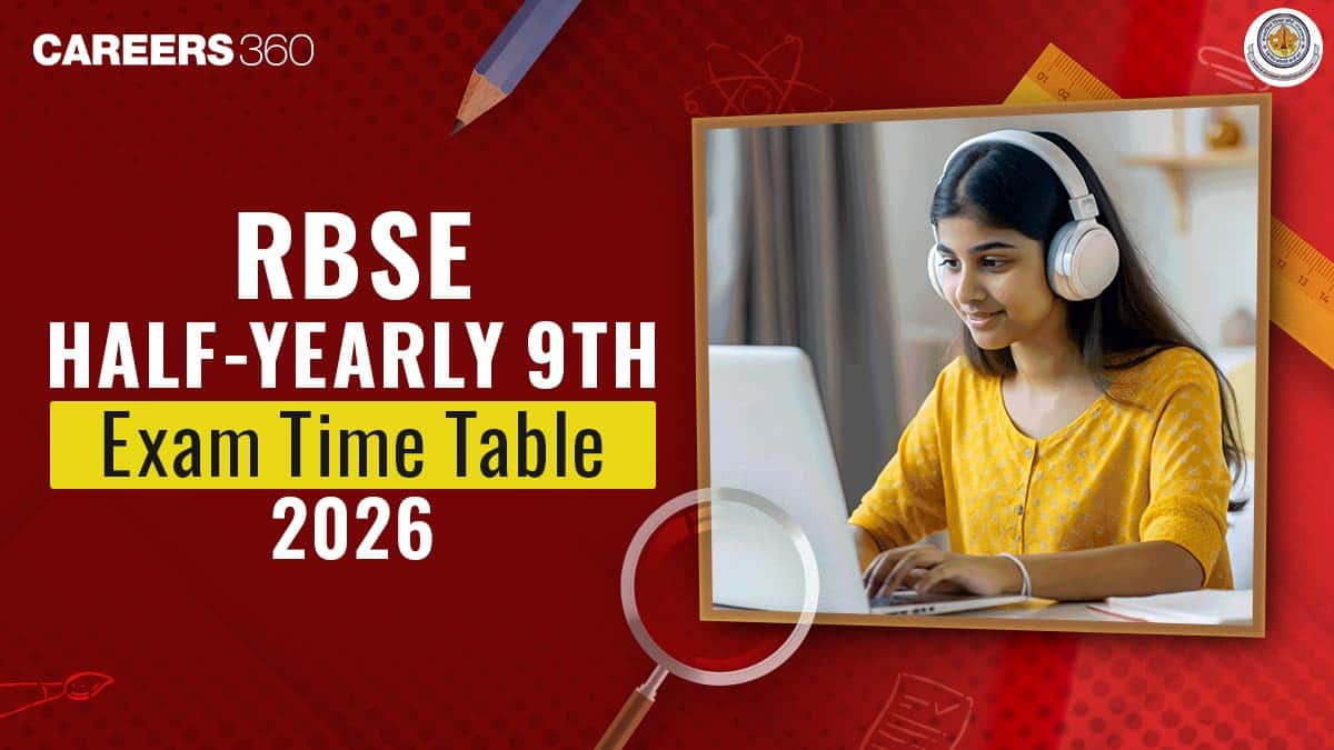 RBSE 9th Half-Yearly Exam Time Table 2025-26 Out - Rajasthan Board Class 9 Exam Dates
