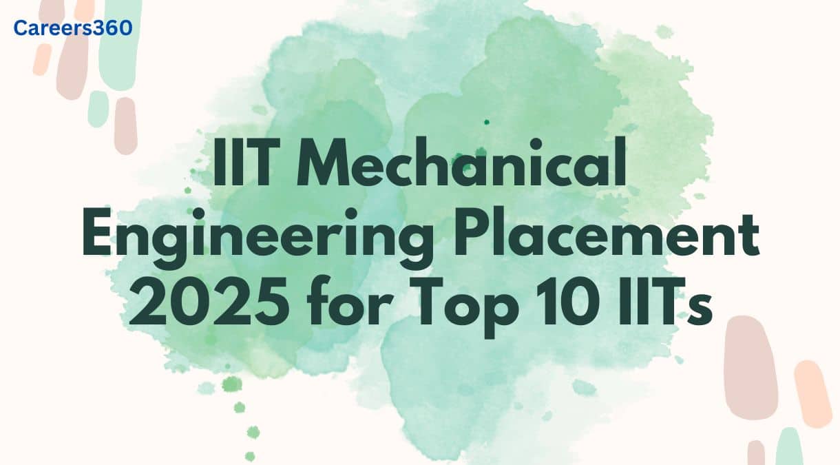 IIT Mechanical Engineering Placement 2025: Packages & Stats