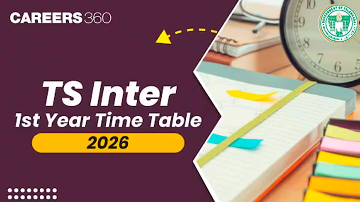TS Inter 1st Year Time Table 2026, Check Telangana Intermediate Exam Date Here
