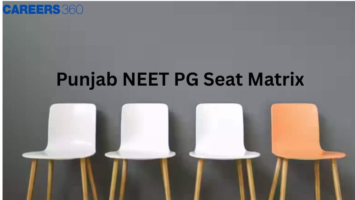 Punjab NEET PG Seat Matrix 2025 (Released): Download PG Seat Matrix - Careers360