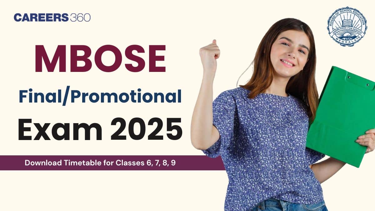 MBOSE Class 6, 7, 8, 9 Time Table 2025-26 Released – Meghalaya Final/Promotional Exam Dates