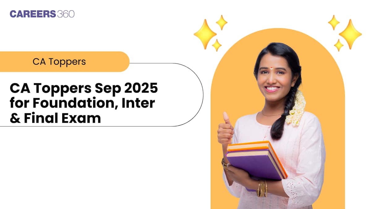 CA Toppers Sep 2025 (OUT) for Foundation, Inter & Final Exam