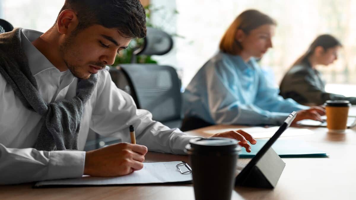 The XAT 2026 mock test is conducted for candidates to help them with preparation strategies for the original XAT 2026, and other national-level entrance exams. (Representational image: Freepik)