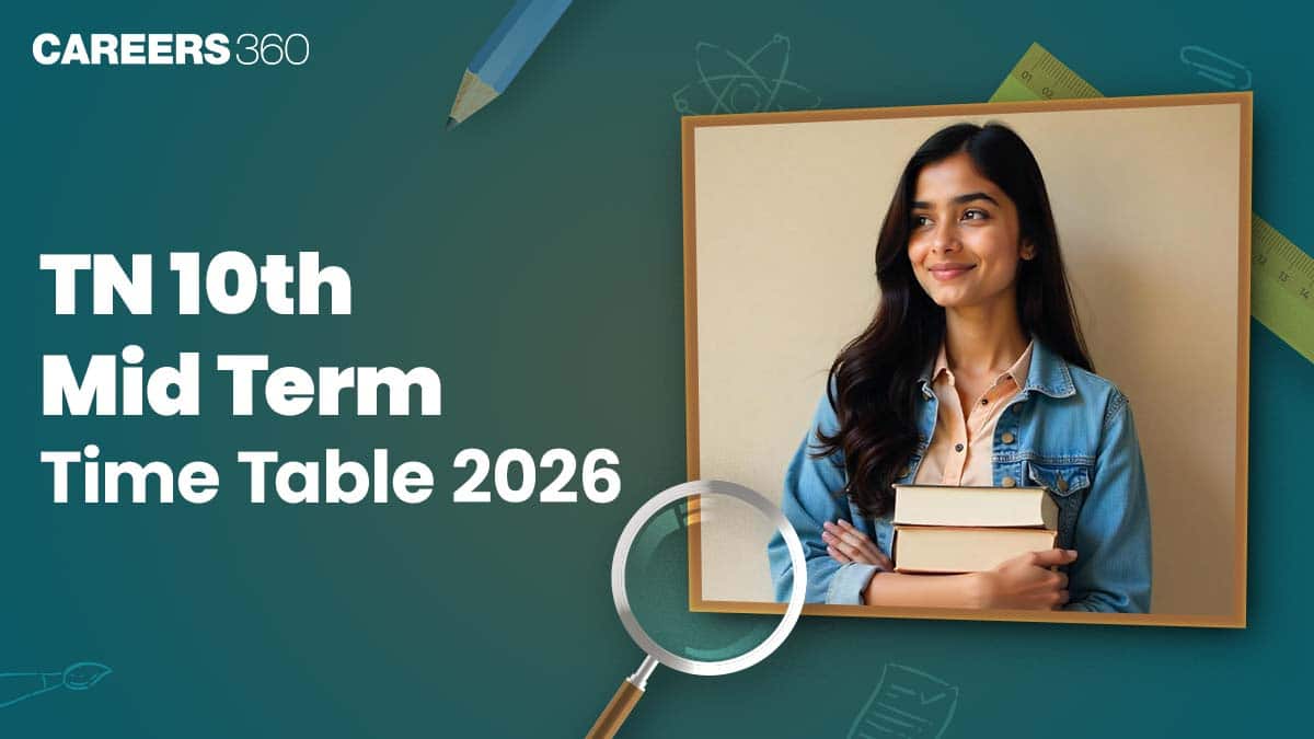 TN 10th 2nd Mid Term Time Table 2026 (Out), Check Tamil Nadu Class 10 2nd Mid Term Exam Dates & Schedule