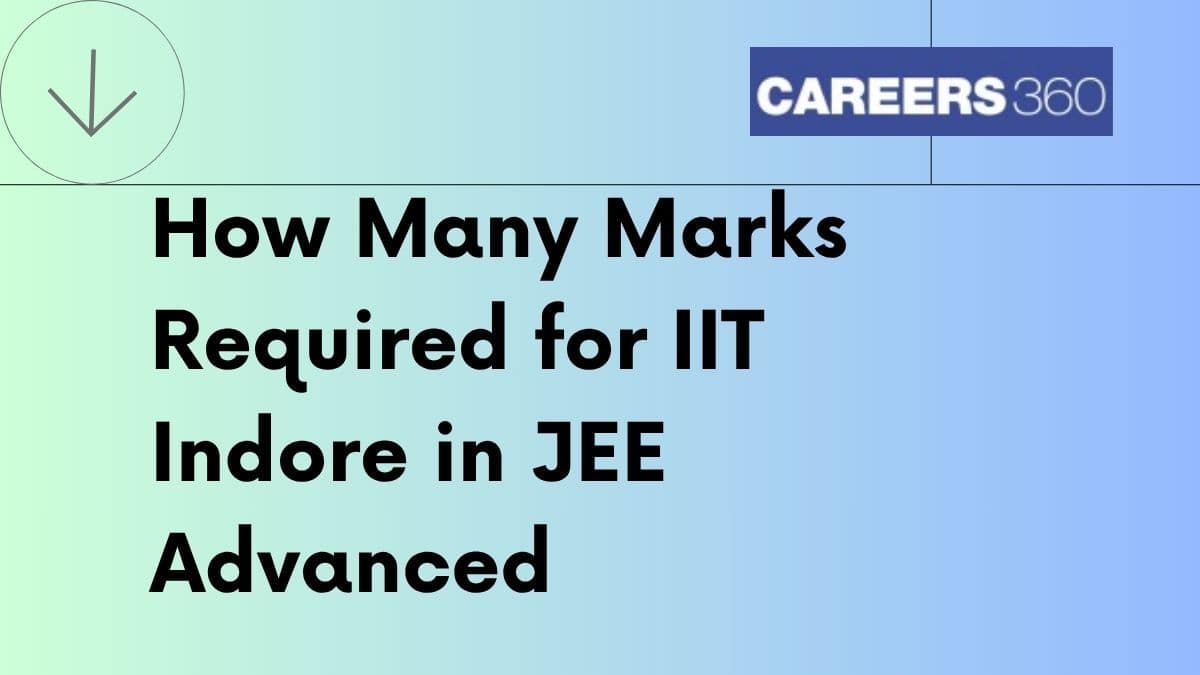How Many Marks Required for IIT Indore in JEE Advanced 2026 BTech Admission