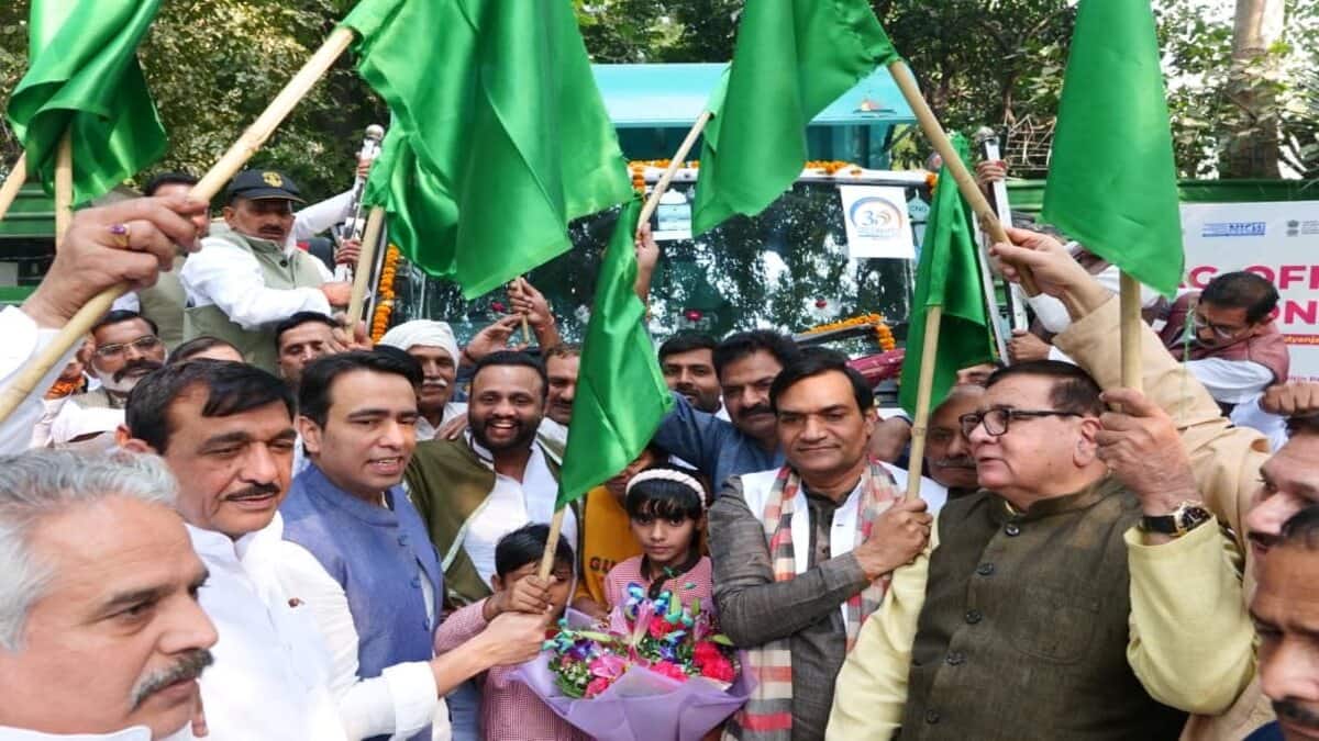 75 computers reach Baghpat schools to enhance e-learning and digital access. (Image:  Jayant Singh/ official X account)