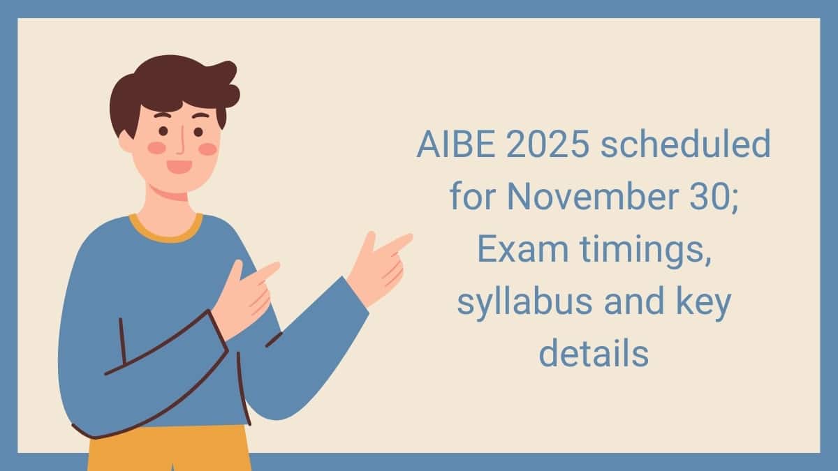 AIBE 2025 scheduled for November 30; Exam timings, syllabus and key details