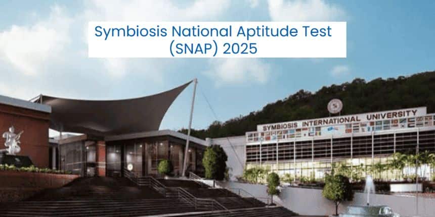 स्नैप 2025 परीक्षा 6, 14 और 20 दिसंबर को आयोजित की जाएगी। (स्त्रोत-आधिकारिक वेबसाइट)