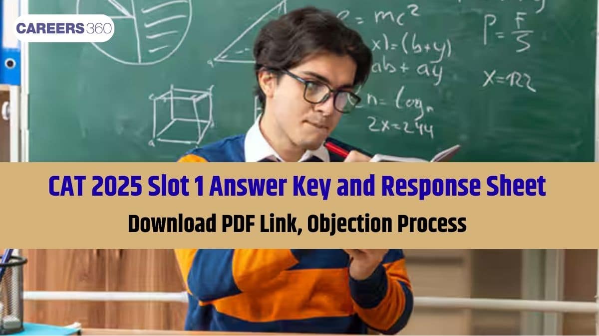 CAT 2025 Slot 1 Answer Key & Response Sheet: Download PDF Link, Dates