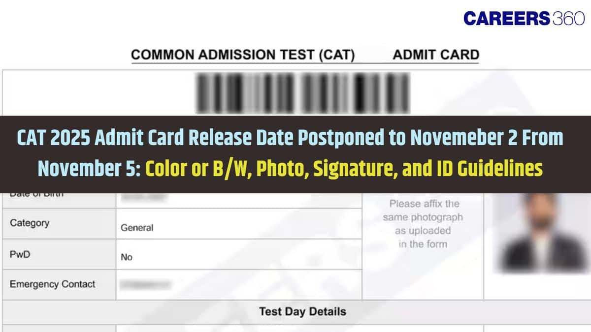 CAT 2025 Admit Card Release Date Revised to November 12; Download Hall Ticket at iimcat.ac.in