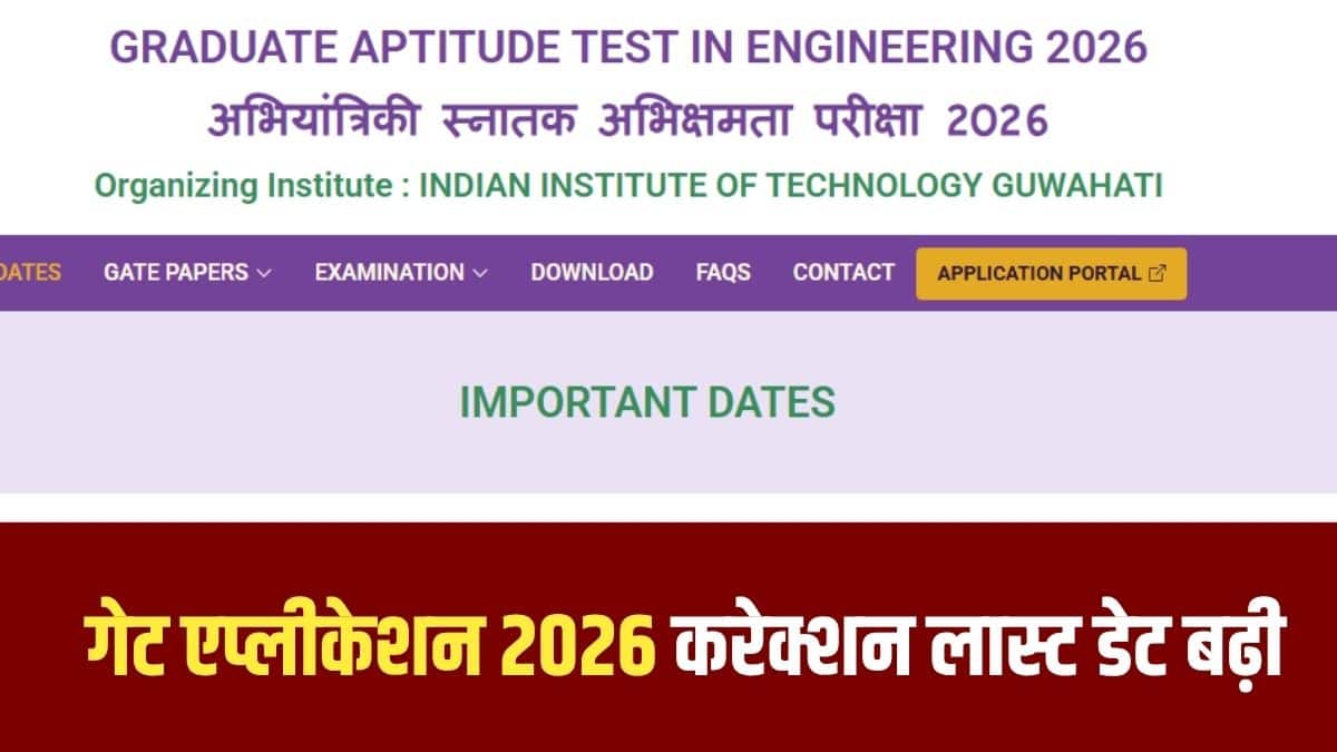 गेट 2026 के लिए दो परीक्षा पत्रों में बैठने का विकल्प चुनने वाले उम्मीदवारों के पास परीक्षा पत्र का एक प्राथमिक विकल्प होना चाहिए। (आधिकारिक वेबसाइट)