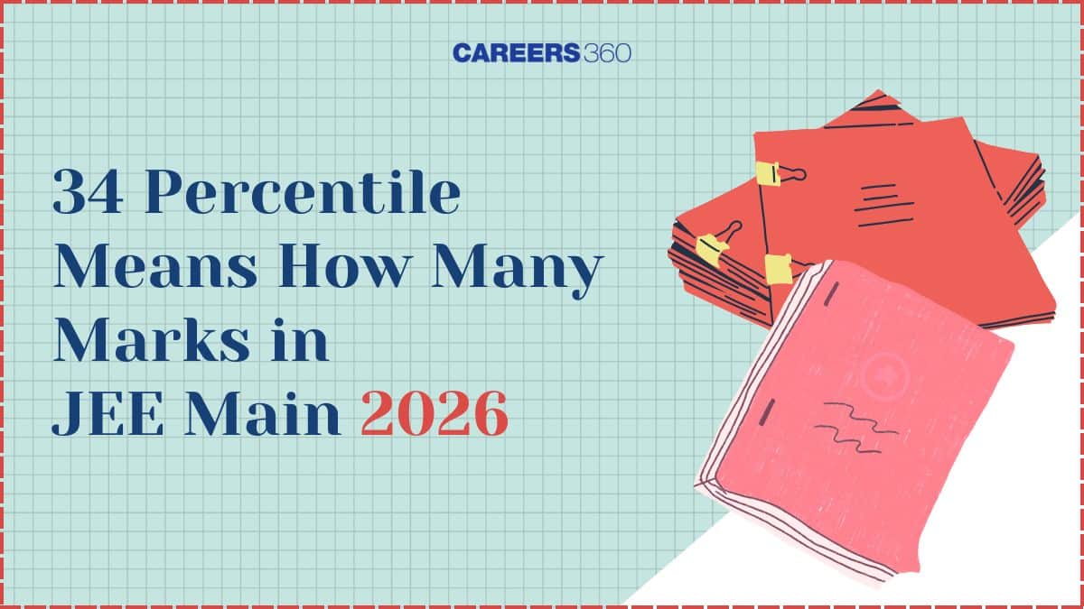 34 Percentile in JEE Mains 2026 Means How Many Marks? - Check Analysis and Trends
