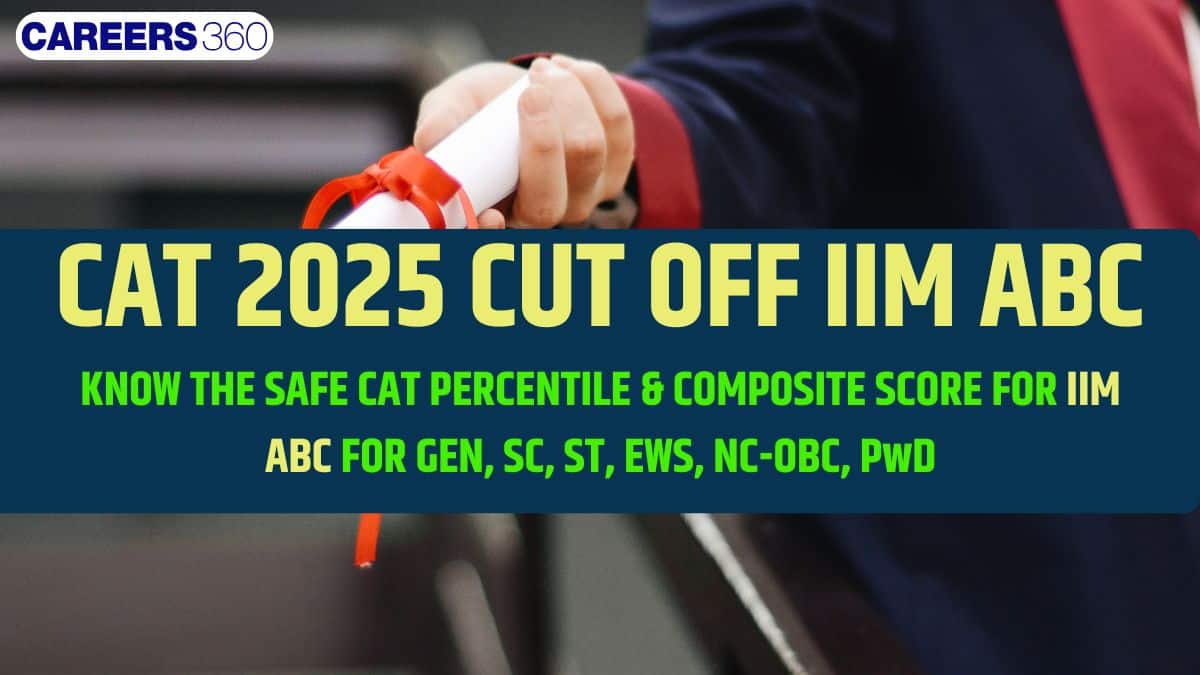 CAT 2025 Cutoff IIM ABC + Expected CS Score (UPDATED): Safe CAT Score for IIM ABC MBA Admission 2026