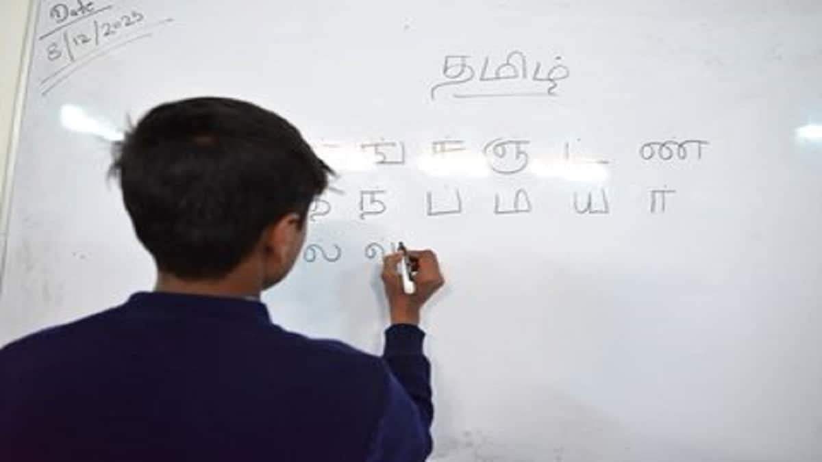 Teachers will teach Tamil to nearly 3,000 students. (Image source: @PibLucknow)