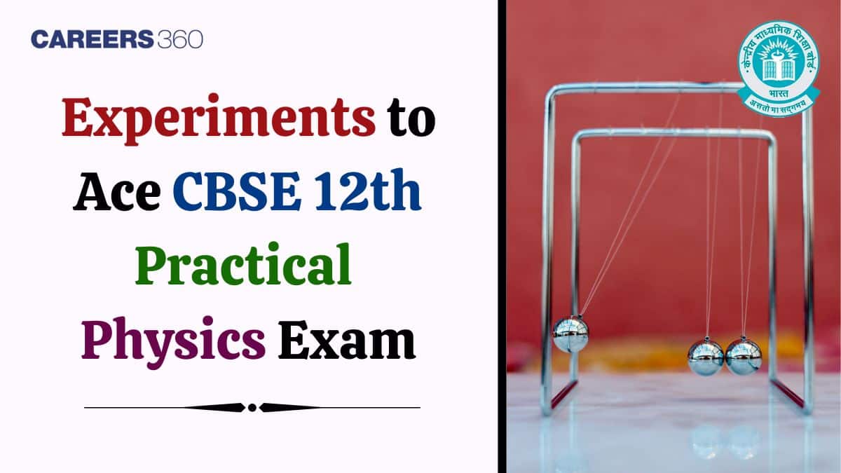 Must Do Experiments to Ace CBSE 12th Physics Practical Exam 2026
