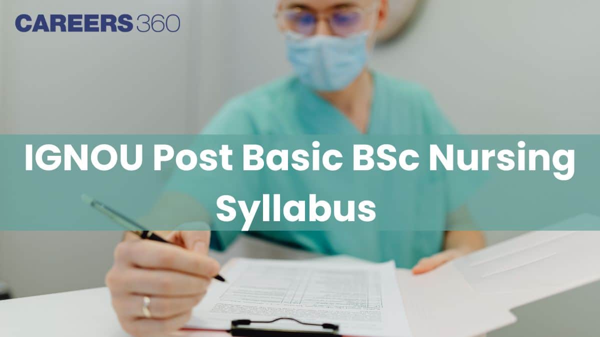 IGNOU Post Basic BSc Nursing Syllabus 2026: Download PDF