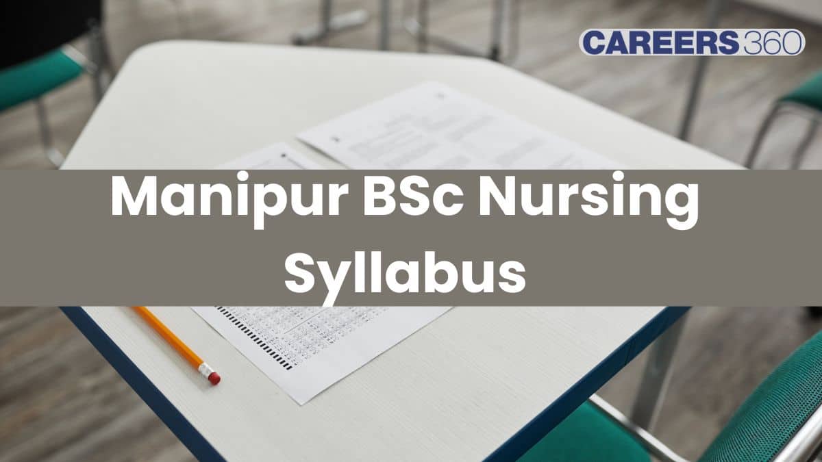 Manipur BSc Nursing Syllabus 2026 and Exam Pattern