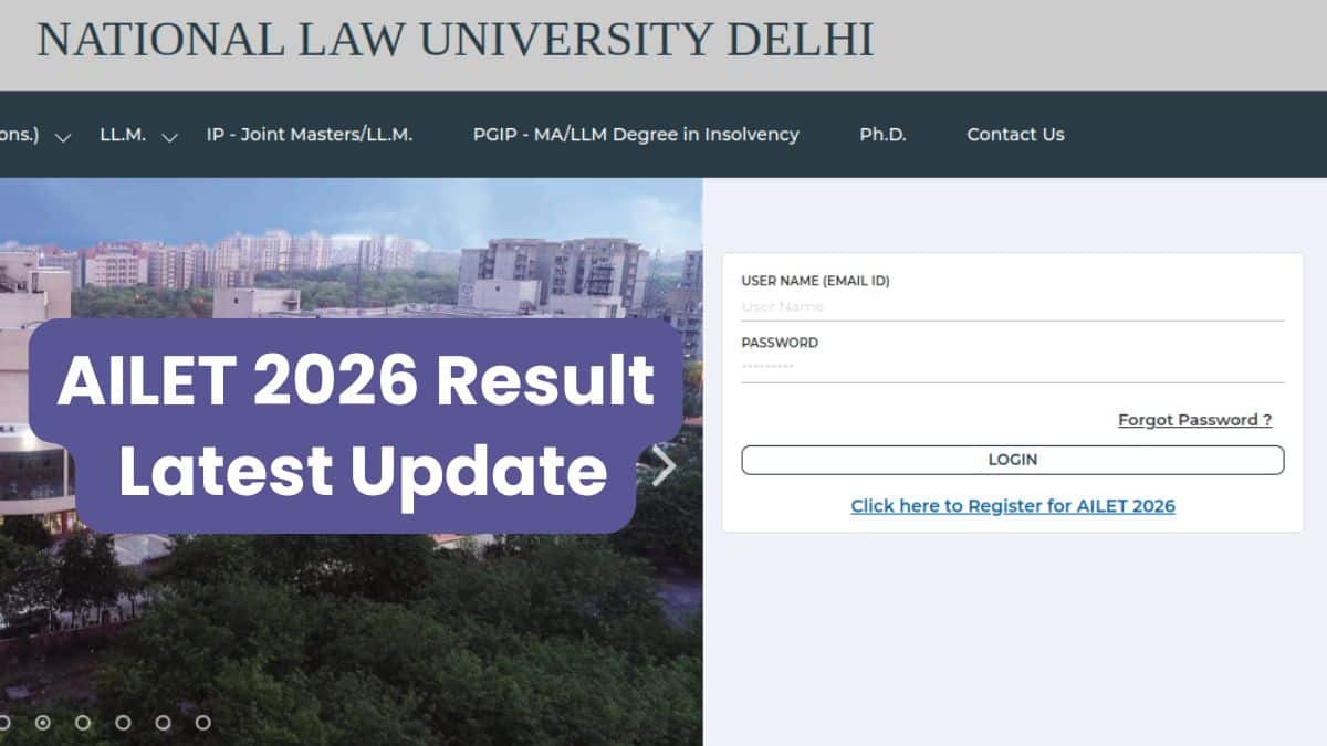 AILET 2026 Result (LIVE): Date, Time, Direct Link, Final Answer Key