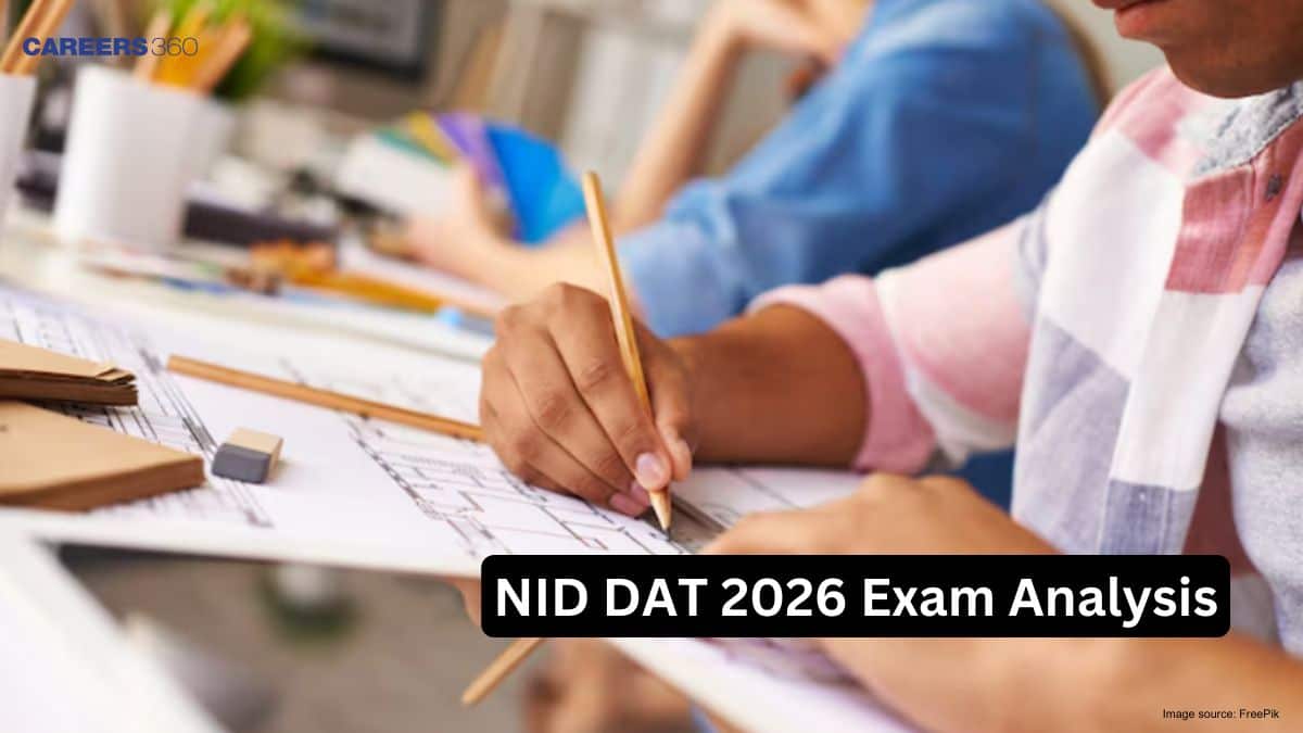 NID DAT 2026 Exam Analysis By Careers360 - Check Here