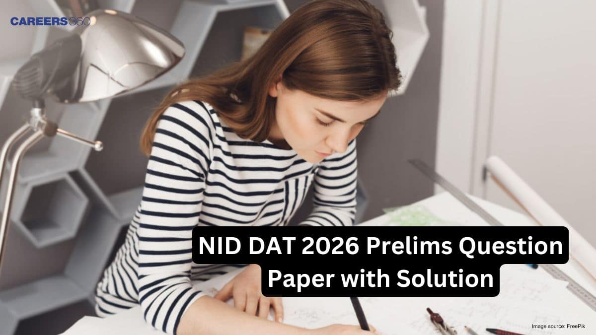 NID DAT 2026 Prelims Question Paper with Solution - Check Here