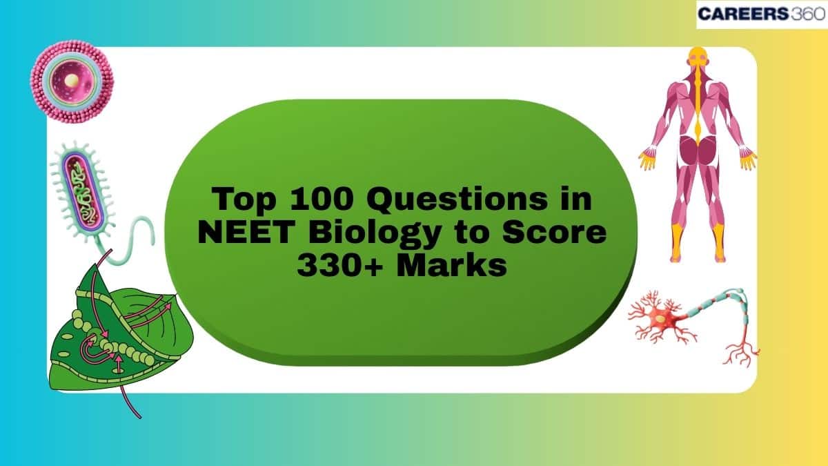 Top 100 Questions in NEET Biology to Score 330+ Marks
