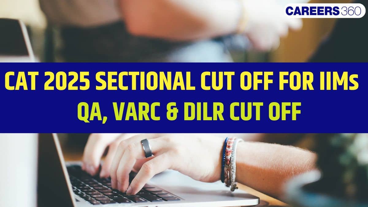 CAT 2025 Sectional Cutoff for IIMs: VARC, DILR, QA Percentile