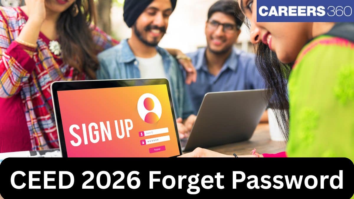 CEED 2026 Forget Password, How to Reset CEED Candidate Login Password
