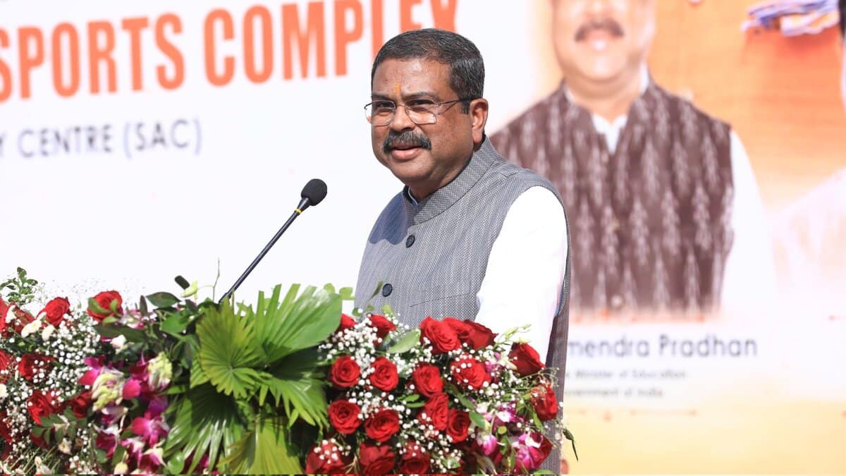 Education minister inaugurates infrastructure projects worth over Rs 200. (Image: NIT Rourkela press release)