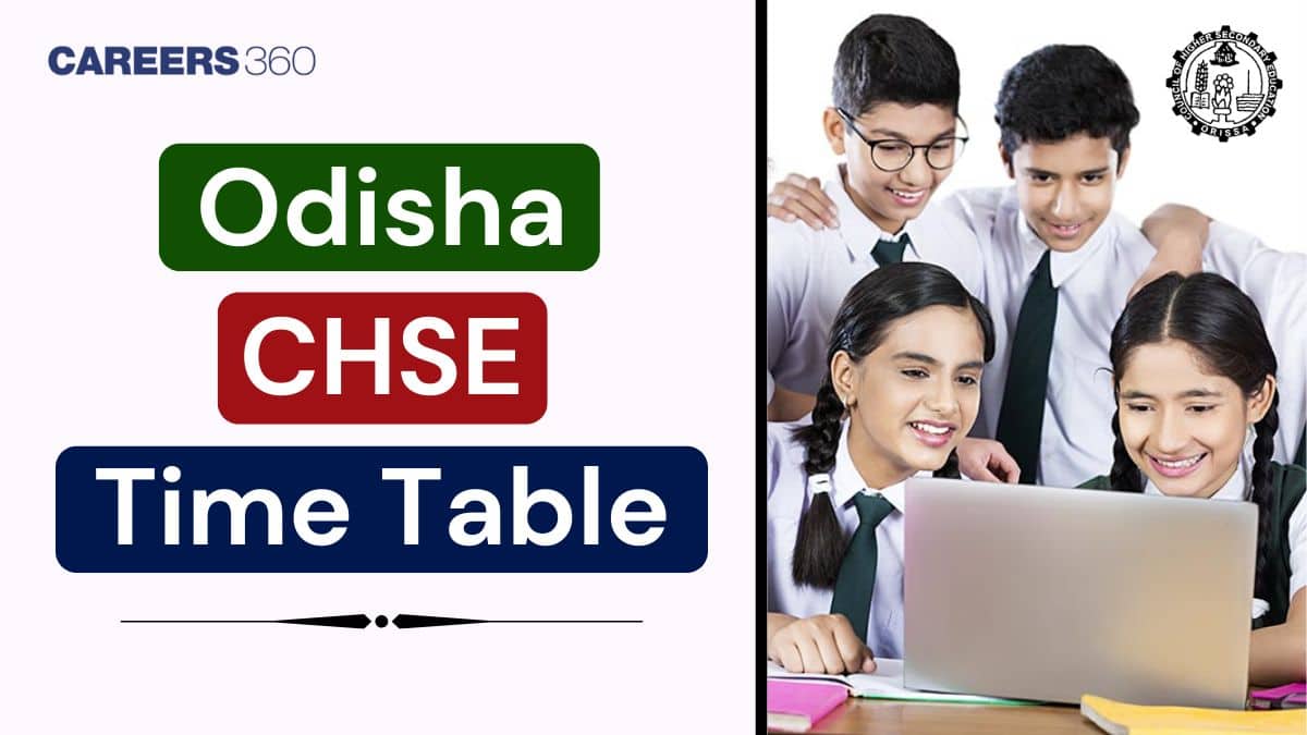 CHSE Exam Date 2026 Out, Download Odisha 12th Board Exam Time Table 2026 Science, Arts, Commerce PDF!