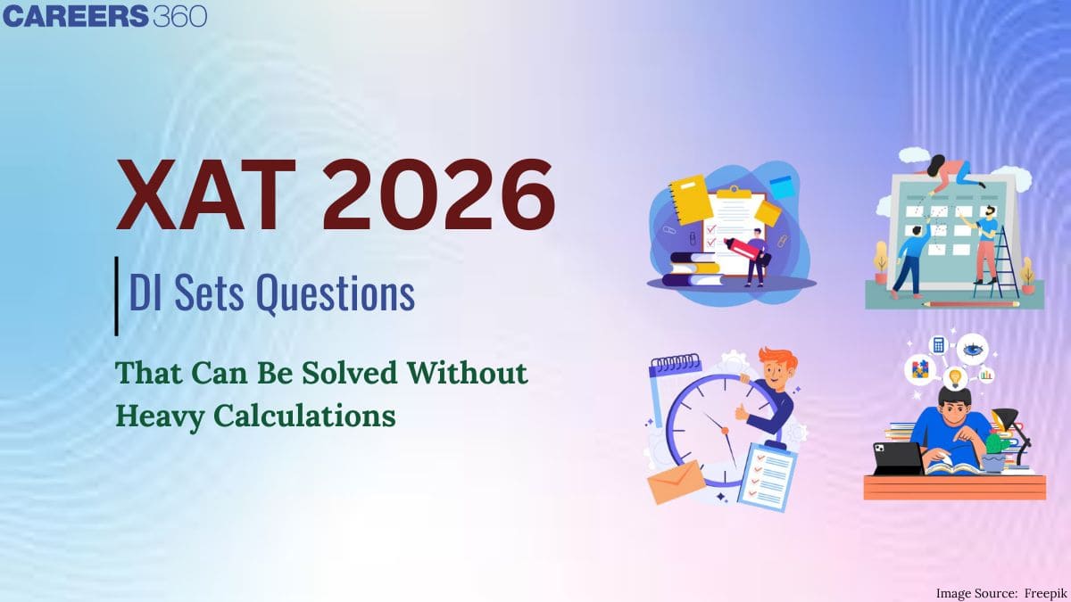 XAT 2026 DI Sets Questions That Can Be Solved Without Heavy Calculations