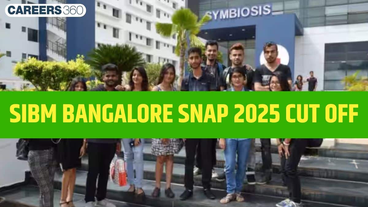 SIBM Bangalore SNAP 2025 Cutoff (Expected) vs 2024 vs 2023 vs 2022; SNAP Cut Off  Percentile for SIBM-B