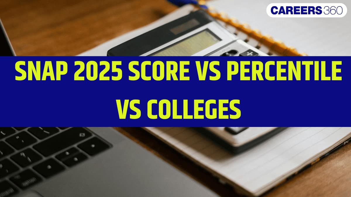 SNAP 2025 Score vs Percentile vs College Test 1 Live Insights: Score to ...