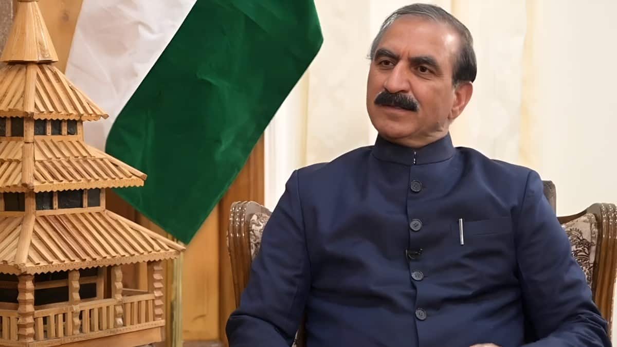 CM Sukhu visits Dharamshala school, urges students to work for nation-building (Image: Official 'X')