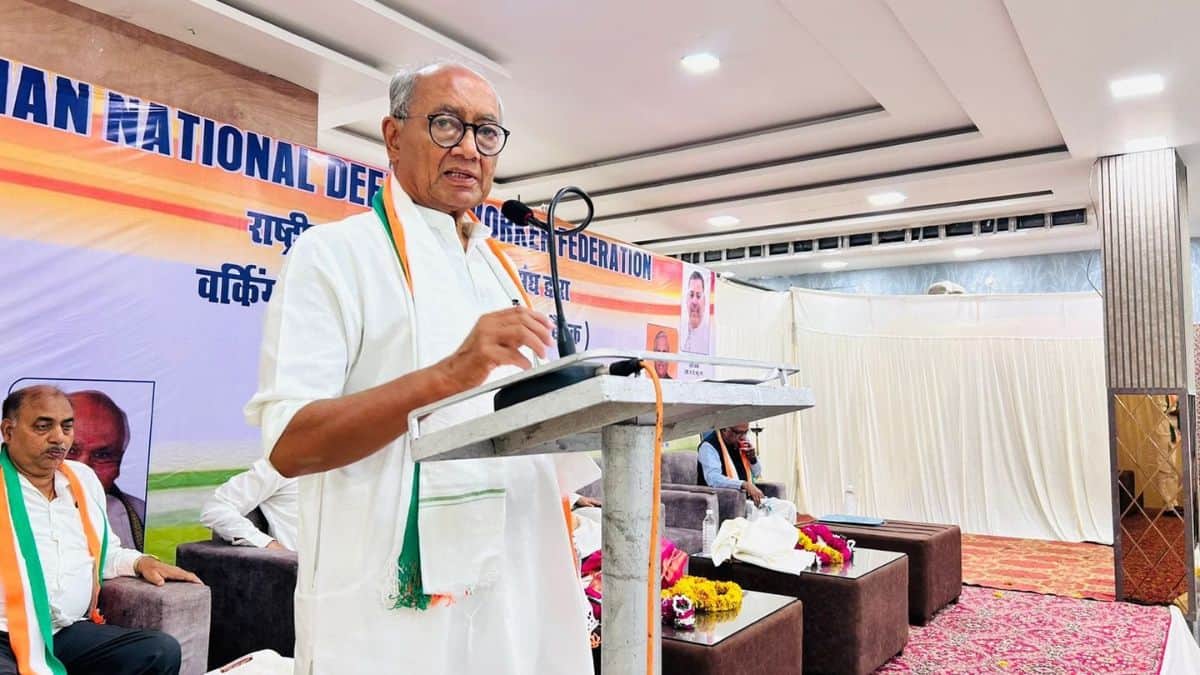 Panel to NTA: CUET results on time, pen-paper tests, CBTs in govt centres (Image: Facebook/Digvijaya Singh)