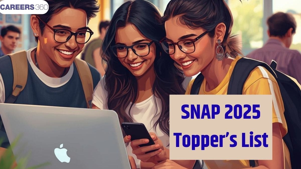 SNAP Toppers List 2025 - Toppers Names, Score and Percentile