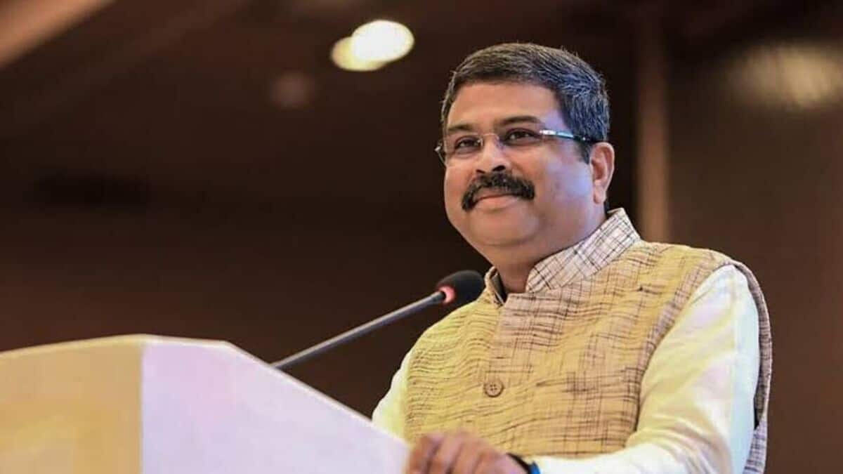 Union Education Minister Dharmendra Pradhan file photo. (Credit: PTI)