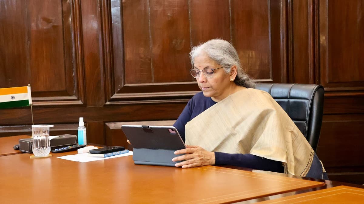 Finance Minister Nirmala Sitharaman will shortly give her education budget 2025 speech in Lok Sabha. (Image source: X/ @FinMinIndia)