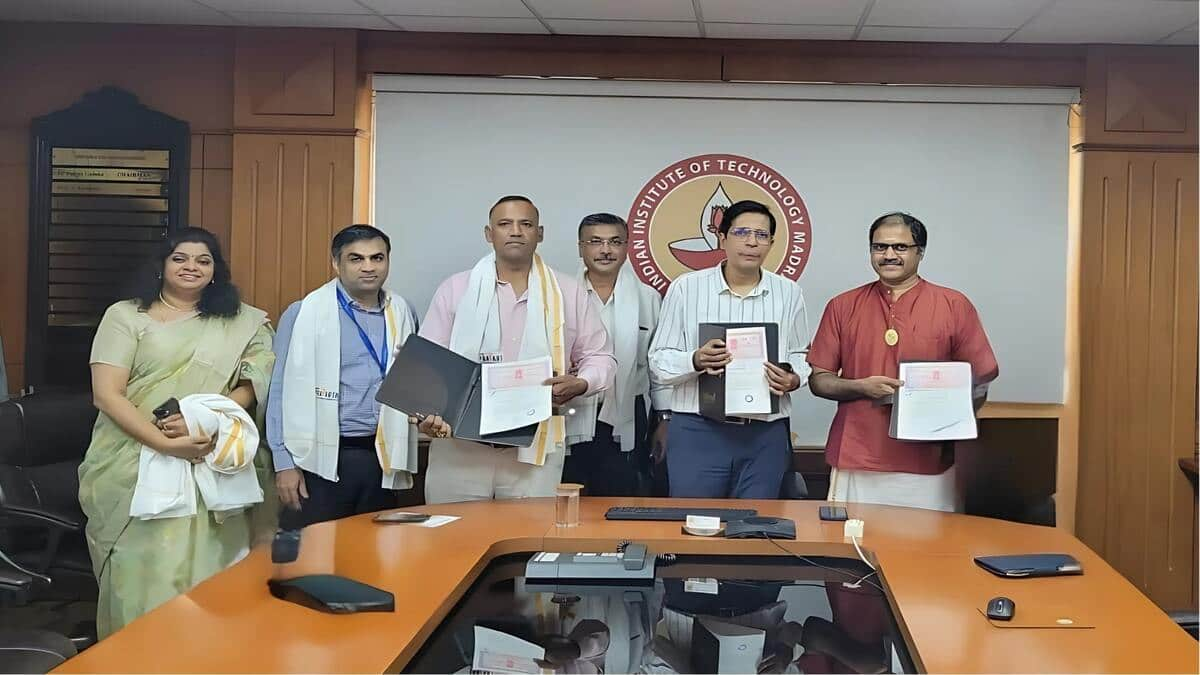 IITM Pravartak and Agilisium partners to promote rural education for school children. (Image source: Official)