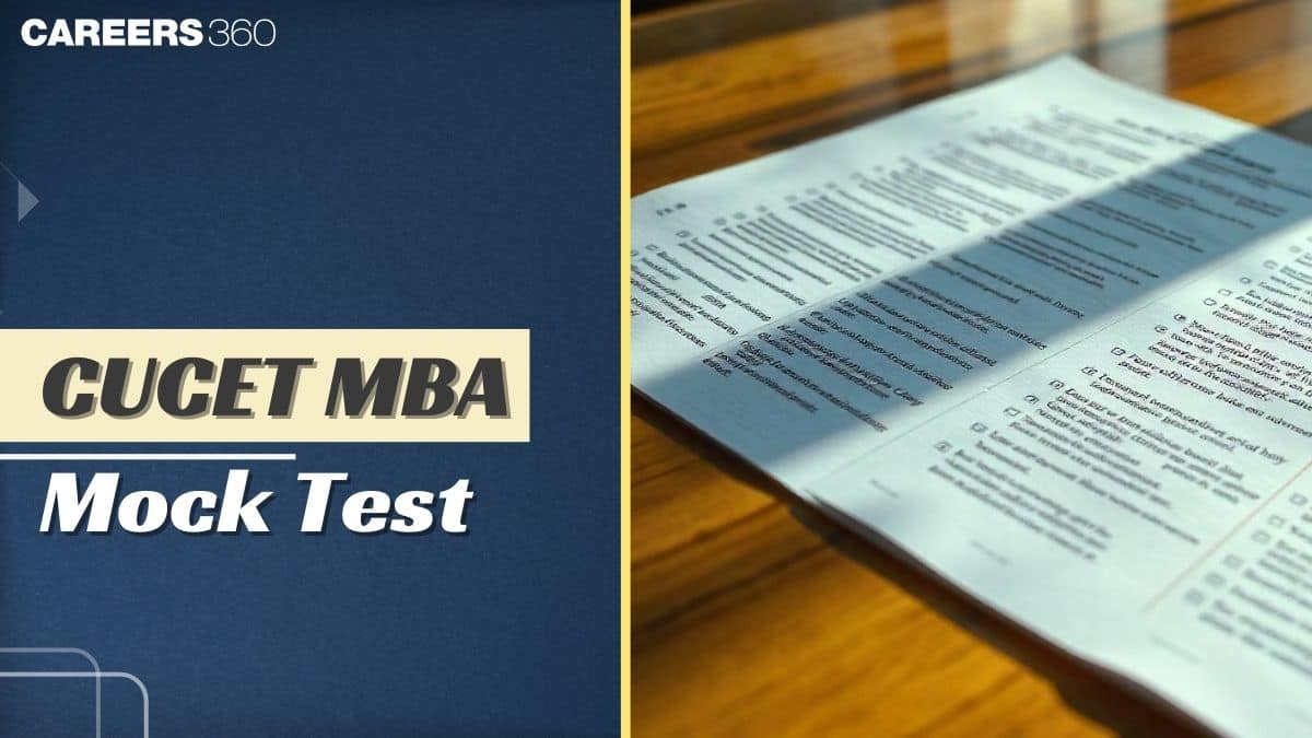 CUCET MBA Mock Test 2025 - Practice Online for Better Results