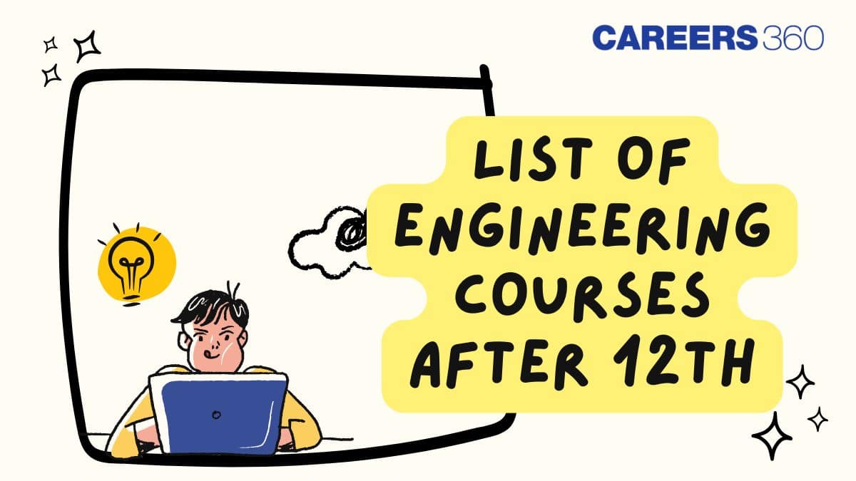 List of Engineering Courses After 12th - Admission, Eligibility, Fee