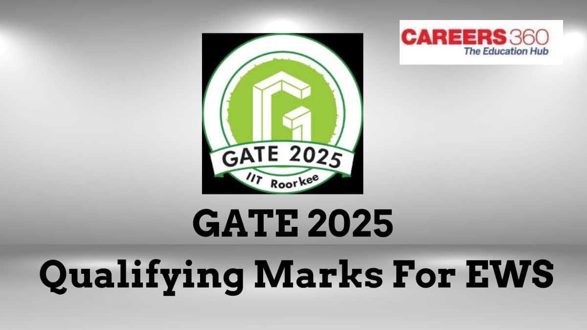 GATE 2025 Qualifying Marks for EWS: Check Subject-Wise Marks and Trends