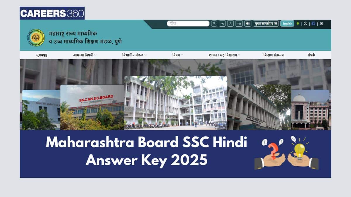 Maharashtra SSC Hindi Answer Key 2025 - Download All Sets PDF,