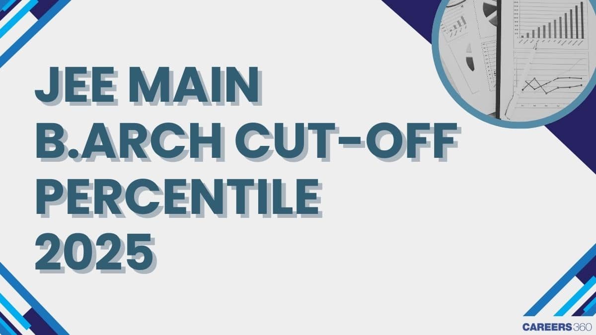 JEE Mains 2025 BArch Cut-Off Percentile - Expected & Previous Year Marks