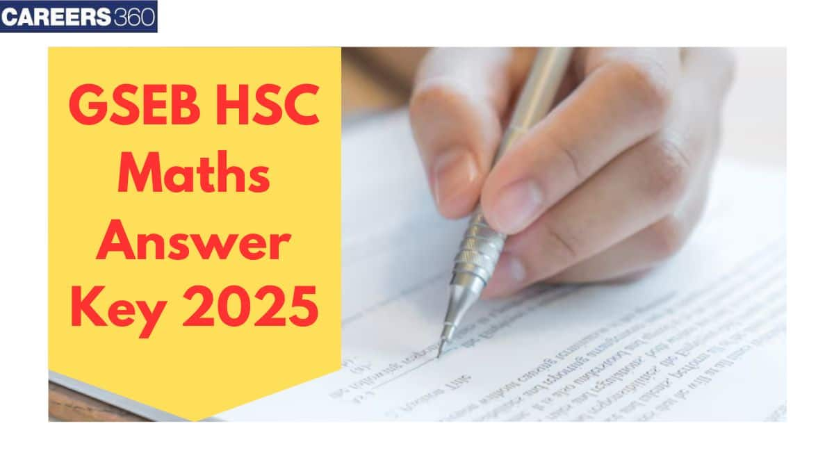 GSEB HSC Maths Answer Key 2025 Out, Download Solutions PDF (all Set)