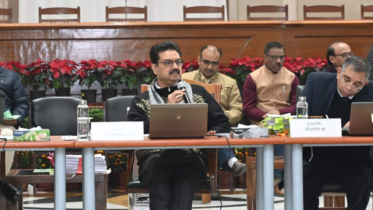 DU VC denies inclusion of Manusmriti, Baburnama in curriculum. (Image: DU VC Yogesh Singh/official)