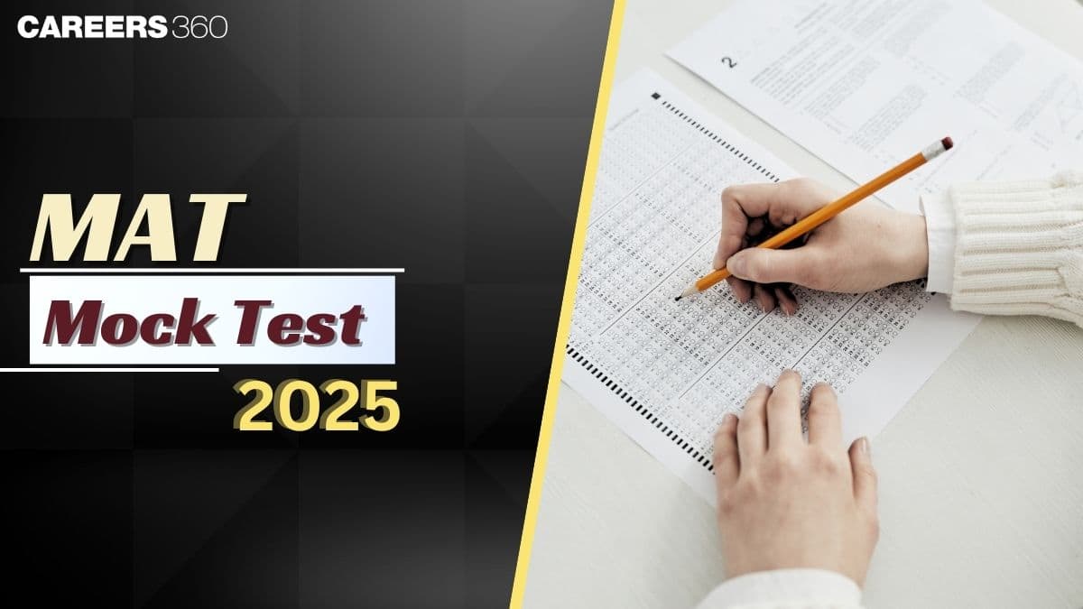 MAT Mock Test 2025: Get Free Online MAT Mock Test Series With Answers