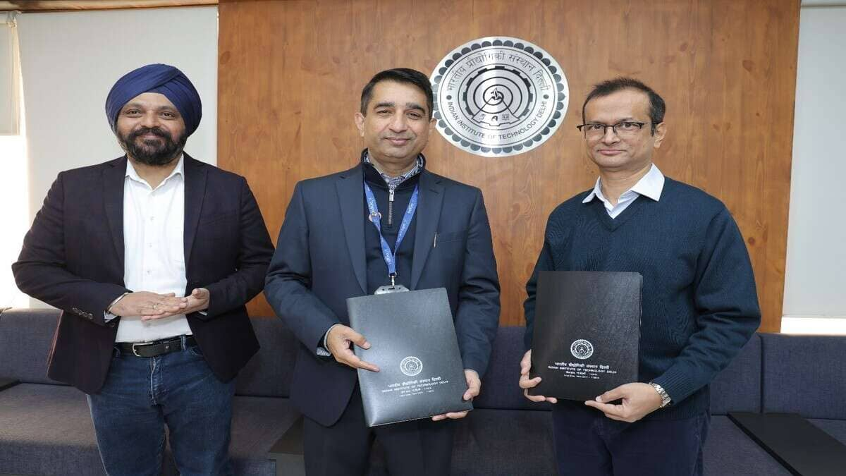 The partnership will also develop disruptive management strategies. (Image: IIT Delhi)