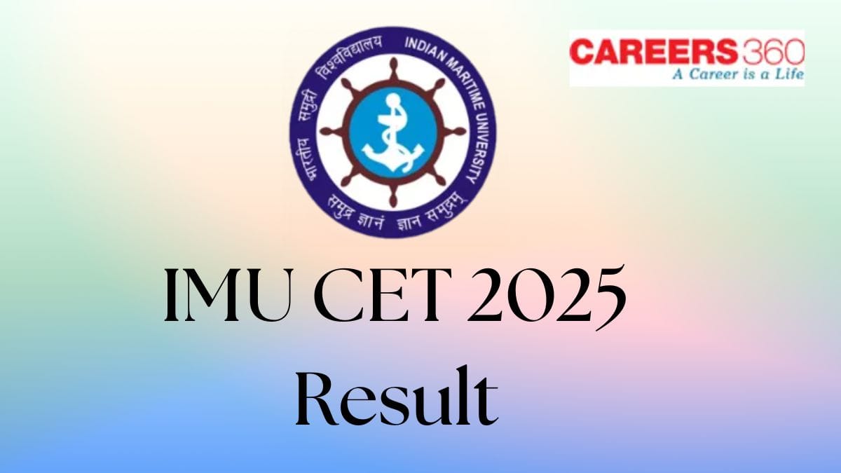 IMU CET Result 2025 - Download Score card & Rank List Here